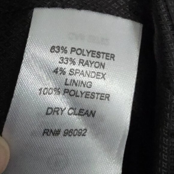 Mercer Madison Houndstooth Print One Button Blazer Small - Picture 11 of 12